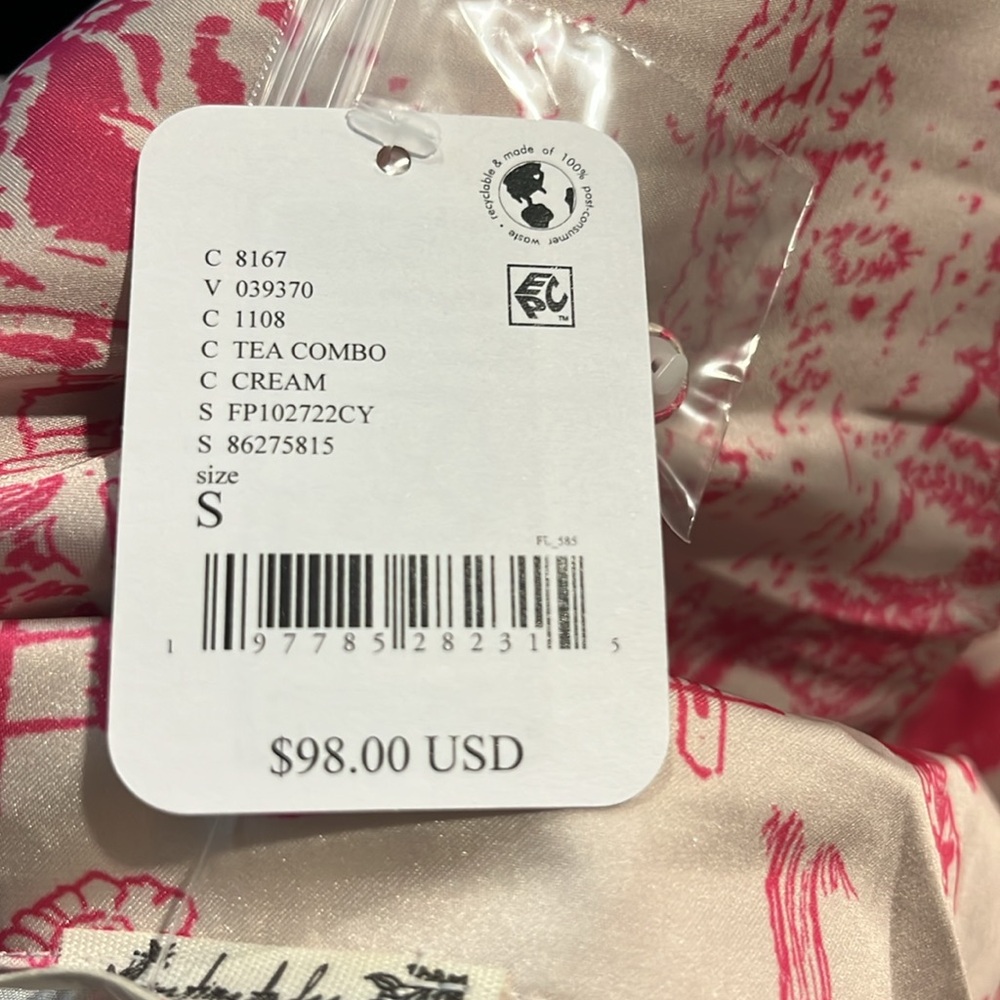 Free People / Dreamy Days Pajama Set NWT Small - Picture 6 of 6